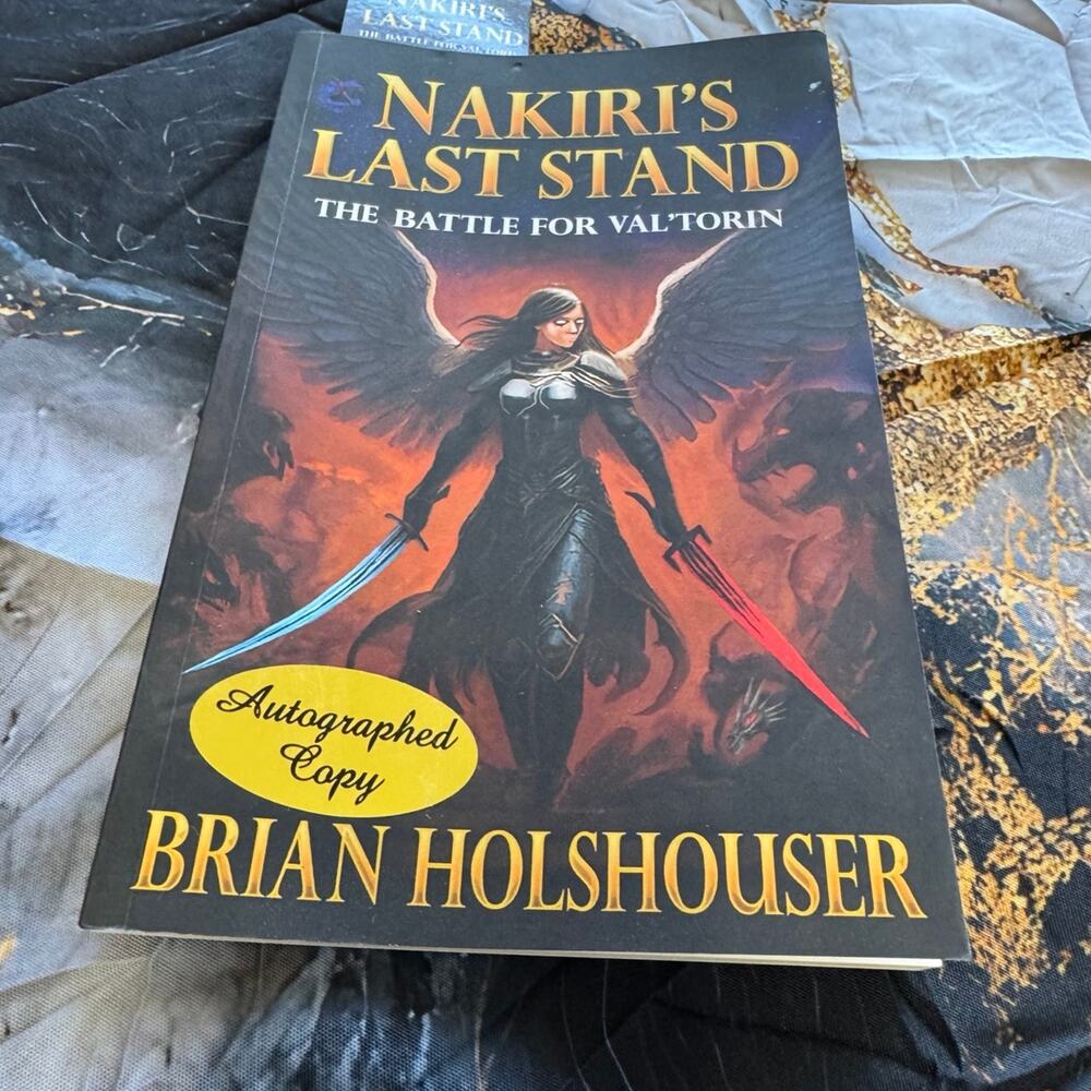 Nakiri’s Last Stand Autographed! NEW!